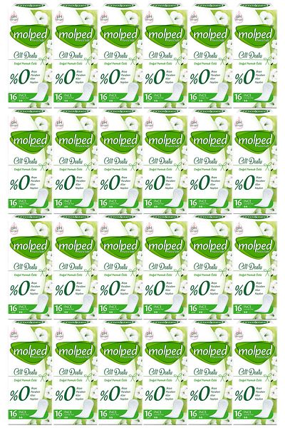 Molped Daily Pad Pure&soft Skin Friendly 16x24 Pieces