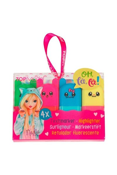 Top Model Fosforlu Kalem Seti Mini 4'lü