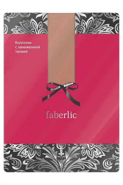 Faberlic Beige Low Waist Pantyhose L 82779