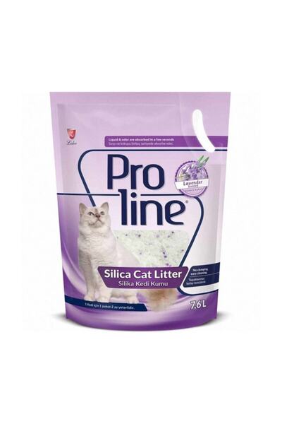 Pro Line Silika Kedi Kumu Lavantalı 7,6 lt