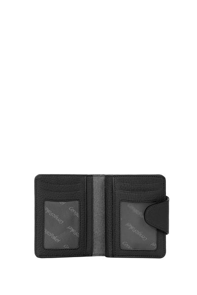 CENGİZ PAKEL Genuine Leather Men's Wallet 13632-black
