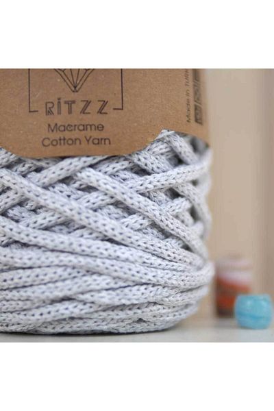 Ritzz Βαμβακερό Macrame Xl // 004 // Ανοιχτό Γκρι