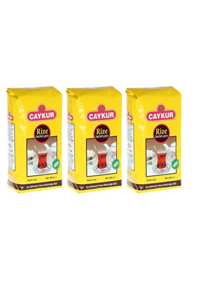 Çaykur Rize Turist Çay 500 Gr 3 Adet