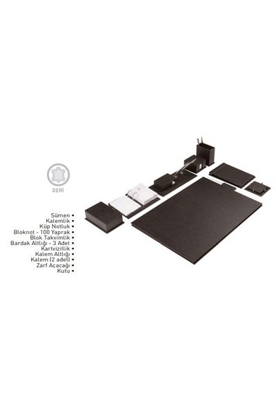 Gıpta Σετ τραπεζομάντιλο Black Medo 11 τεμαχίων 7107