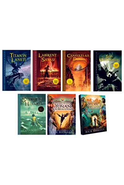 Doğan Egmont Yayıncılık Percy Jackson Ve Olimposlar Tam Takım Seti 7 Kitap