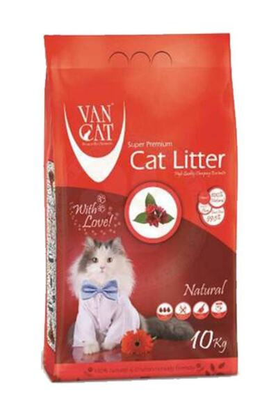 Bentaş Van Cat Kedi Kumu 10 Kg Topaklaşan Kokusuz Kalın Taneli