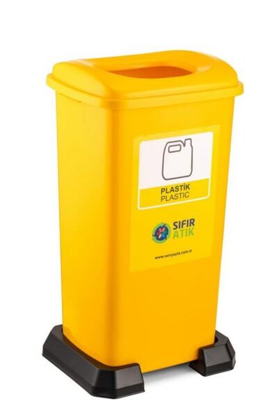 Şenyayla Plastik Sıfır Atık Geri Dönüşüm Çöp Kovası 70 Lt (plastik Atık)