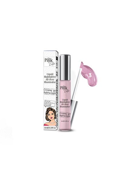 The Pink Ellys Liquid Highlighter 3