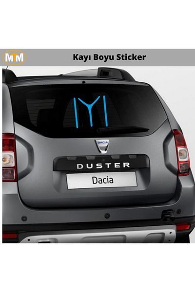 AVMmarketim Autocolant Kayi Lungime auto 15 Cm