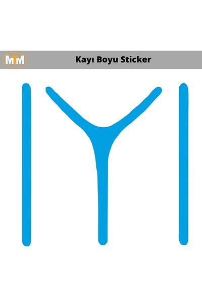 AVMmarketim Autocolant Kayi Lungime auto 15 Cm