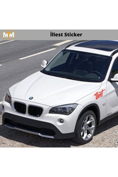 AVMmarketim Autocolant Illest Auto 15 Cm