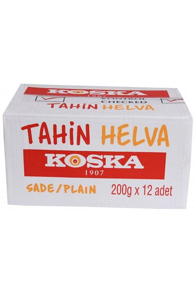 Koska Halva 200Gr Plain - Box of 12