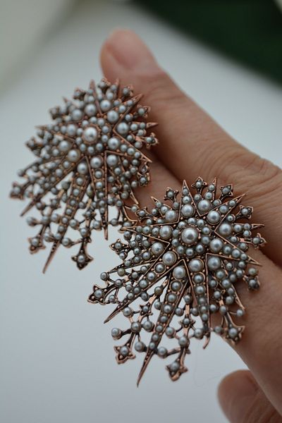 Stoneage Special Design Pearl Earrings