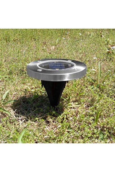 epazzar Güneş Enerjili Su Geçirmez 4 Ledli Saplamalı Bahçe Lambası Işığı