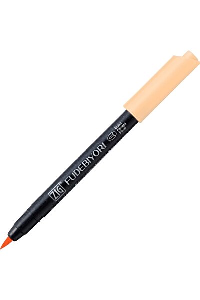 Zig Fudebiyori Pale Orange Brush Pen - Cbk-55N 54