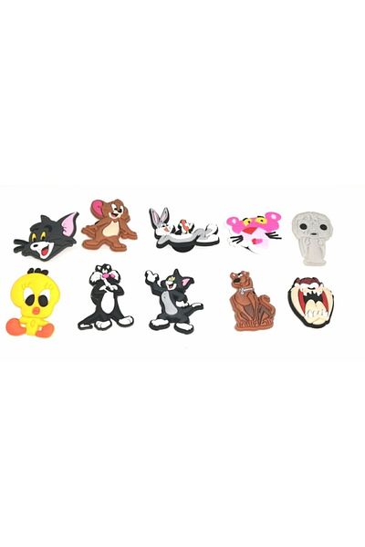 Croci Jibbitz D-2 Slipper Ornaments - 10 Pieces