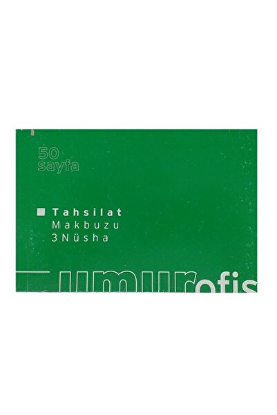Umur Tahsilat Makbuzu 3 Nüsha 50 Yaprak Otokopili-3 Adet