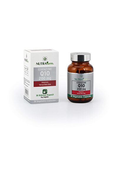 Dermoskin Nutrafarm Coenzyme Q10 200mg 30 Kapsül