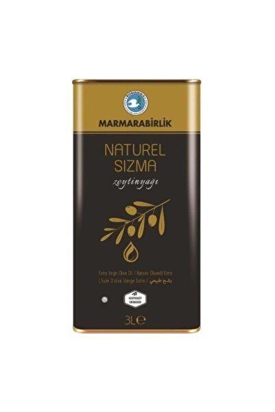 MarmaraBirlik Marmara Birlik Naturel Sızma Zeytinyağı 3 Lt