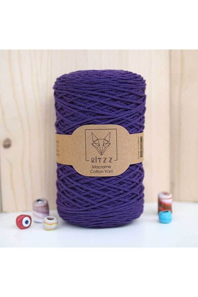 Ritzz 022 Μωβ βαμβακερό Macrame Slim