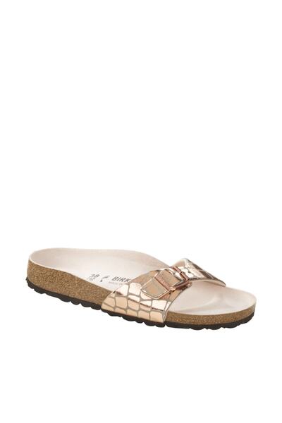 Birkenstock Gator Gleam Copper Madrid Slippers 01016057