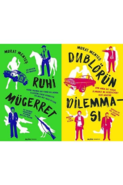 Alfa Yayınları Ruhi Mücerret / Dublörün Dilemması 2 Kitap Set