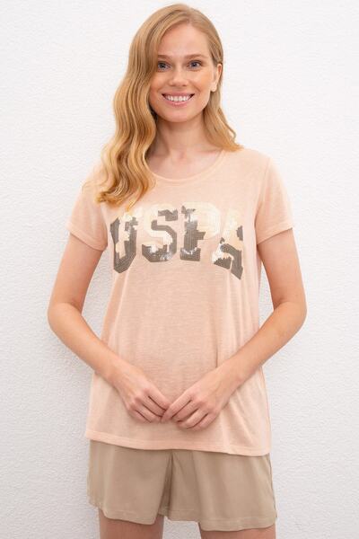 U.S. Polo Assn. Pink Women's T-Shirt