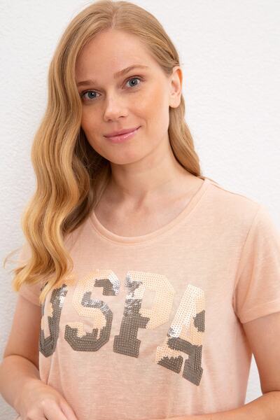 U.S. Polo Assn. Pink Women's T-Shirt