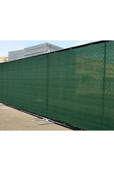 CLK 1.5m X 7m Gölgelik File %95 Koyu Yeşil Gölgeleme Filesi Bahçe Çit Örtüsü