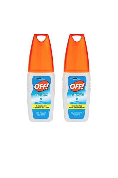 Raid Off Losyon 6 Saate Kadar Etkili Koruma Sinek Kovar 100 ml x2 Adet