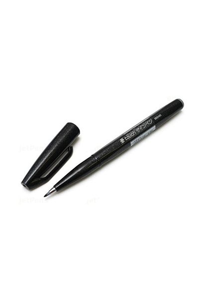 Pentel Brush Sign Pen Touch Black-1