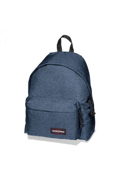 Eastpak حقيبة ظهر مبطنة من قماش الدنيم المزدوج