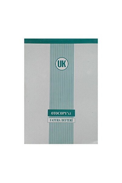 Tacettin Ulaş Fotoğraf ve Sanat Ürünleri Ulaş Fatura Defteri 3/50 16x23 3 Nüsha
