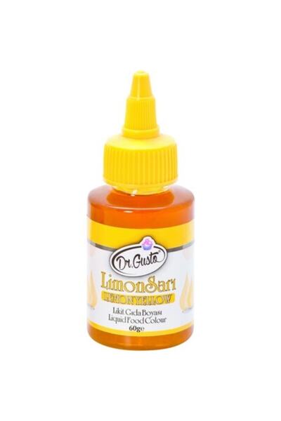 Dr. Gusto Dr Gusto Sıvı Gıda Boyası Limon Sarı 60 Gr