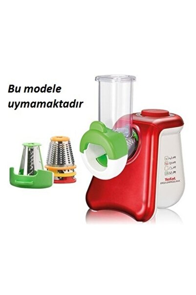 TEFAL Kırmızı Fresh Express Büyük Rende Aparatı