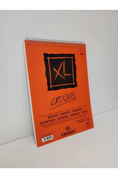 Canson Xl Croquis Sketch Sketch Notebook A4 21x29,7cm 90gr 50 Sheets