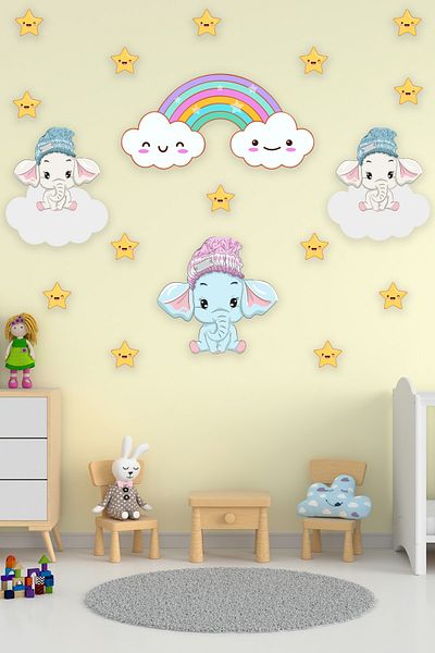 Tilki Dünyası Autocolant decorativ colorat