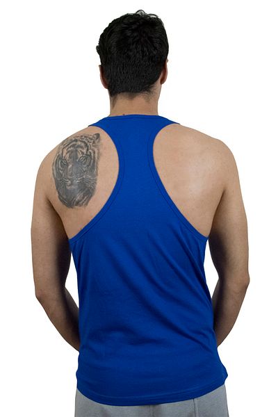 BLUU Ανδρικό μπλουζάκι Navy Blue Tank Top Athlete