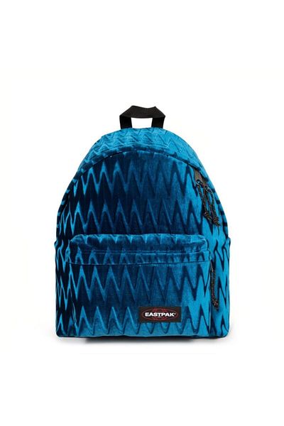 Eastpak مبطن باكر مخملي أزرق