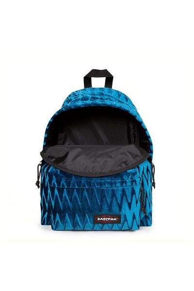 Eastpak مبطن باكر مخملي أزرق