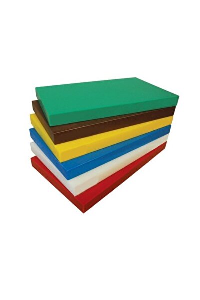 Türkay Polyethylene Cutting Board White 60X40X2 cm White Color Sent.