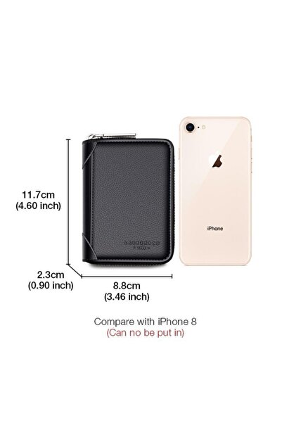 Schulzz Laorentou Leather Italian Men's Wallet - Card Holder