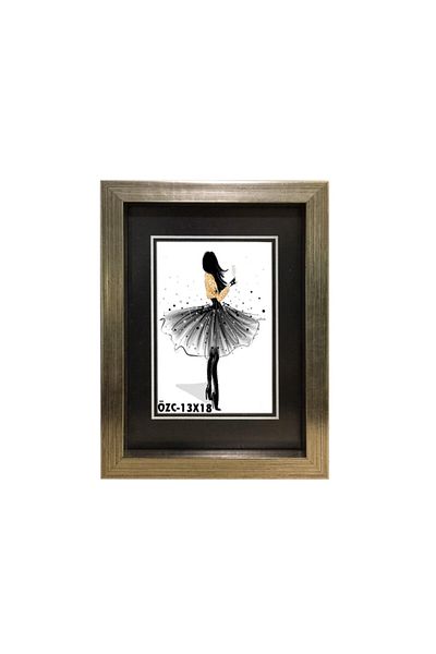 ÖZCANLAR ÇERÇEVE Silver Picture Frame 13x18