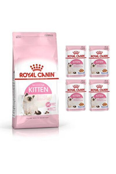 Royal Canin Kitten 2 Kg. + 4 Adet Kitten Yaş Mama