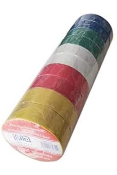Hey Center 18 Mt 10 Pack - Colorful Electrical Tape