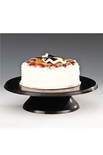 Zicco حامل تجصيص الكيك الدوار من البولي كربونات 30 سم