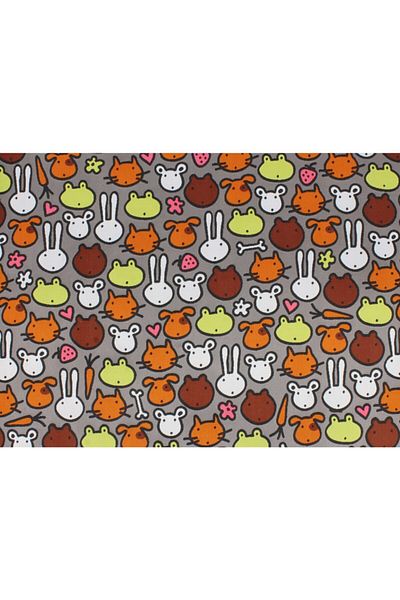 No Muffin For You Woven Fabric American Service - Plate Mat (Rectangular - Tasseled)