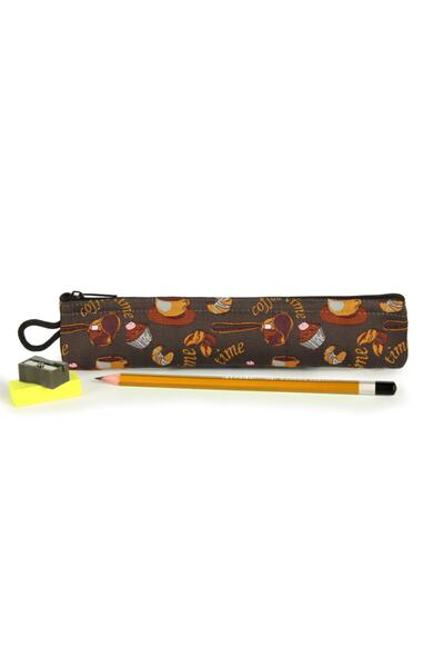 No Muffin For You حامل أقلام صغير من القماش المنسوج 100% - صندوق أقلام (4 سم ...