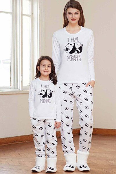 Catherine's Catherines 1357 Kadın Pijama Takım Beyaz