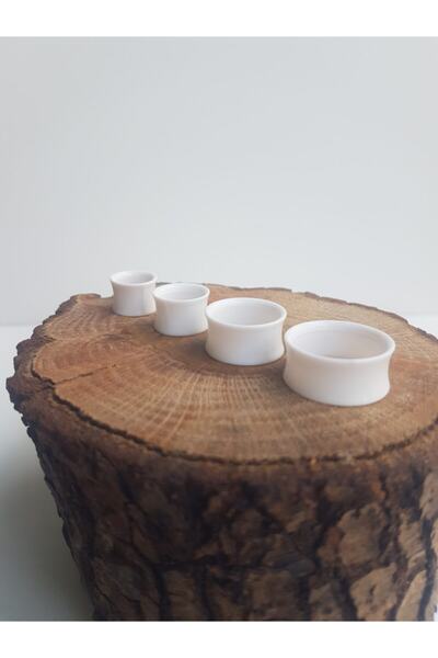 Karınca Piercing Beyaz 20 Mm Tünel Piercing ()